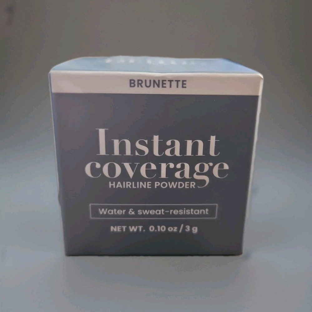New Prime Prometics Instant Coverage Hairline Powder for Mature Women BRUNETTE